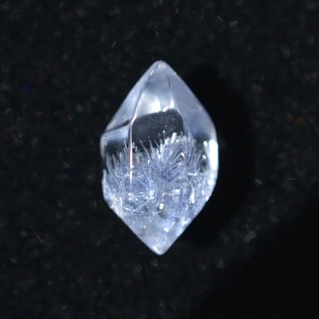デュモルチェライトインクォーツ Dumortierite in Quartz N035