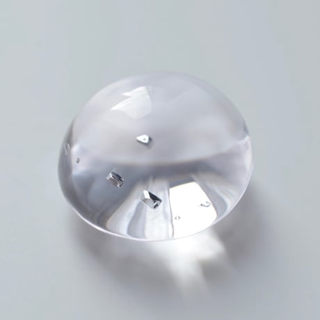 【自社研磨】ネガティブクリスタルインクォーツ Negative Crystal Quartz 009