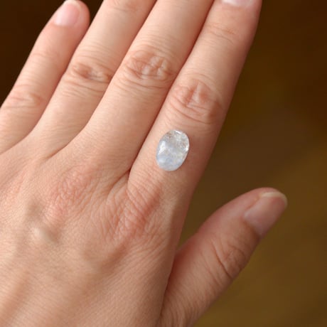 【自社研磨】デュモルチェライトインクォーツ Dumortierite in Quartz N050
