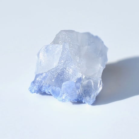 デュモルチェライトインクォーツ原石 Dumortierite in Quartz 017