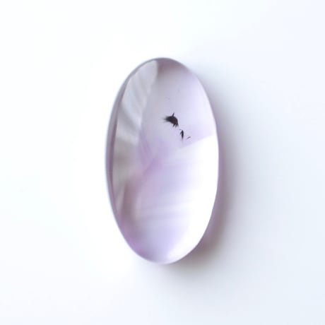 ロマネサイト/ホランダイトインアメシスト Romanechite/Hollandite in Amethyst N001