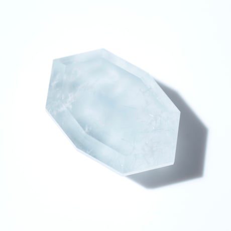 【自社研磨】デュモルチェライトインクォーツ Dumortierite in Quartz 012