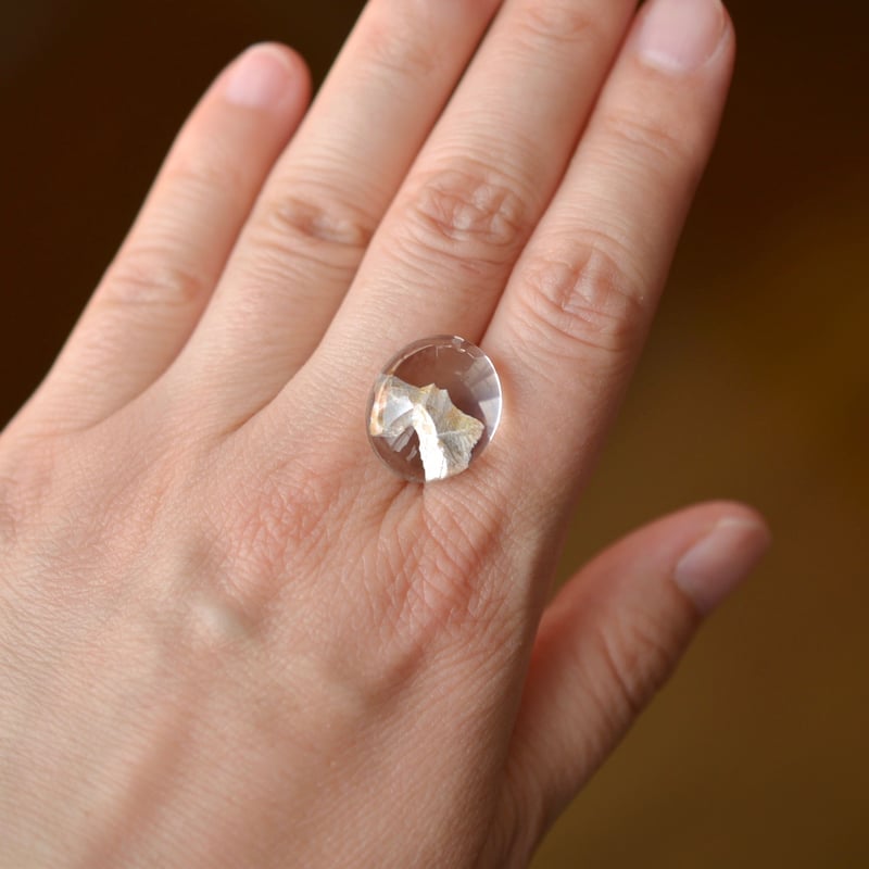 自社研磨】インクルージョンクォーツ Inclusion Quartz 036 | MARU