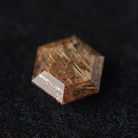 【自社研磨】ルチルクォーツ Rutilated Quartz 025