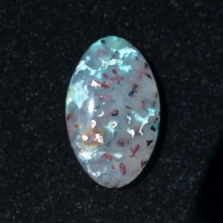コッパークリソコラインカルセドニー Copper Chrysocolla in Chalcedony 004