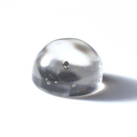 パイライトインクォーツ Pyrite in Quartz N004