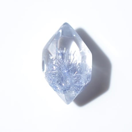 デュモルチェライトインクォーツ Dumortierite in Quartz N035