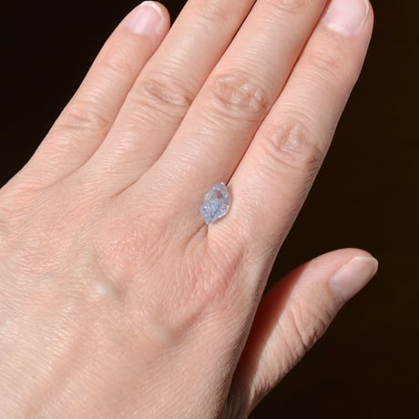 デュモルチェライトインクォーツ Dumortierite in Quartz N035