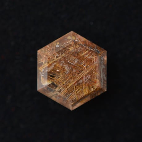 【自社研磨】ルチルクォーツ Rutilated Quartz 025