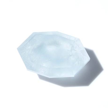 【自社研磨】デュモルチェライトインクォーツ Dumortierite in Quartz 012
