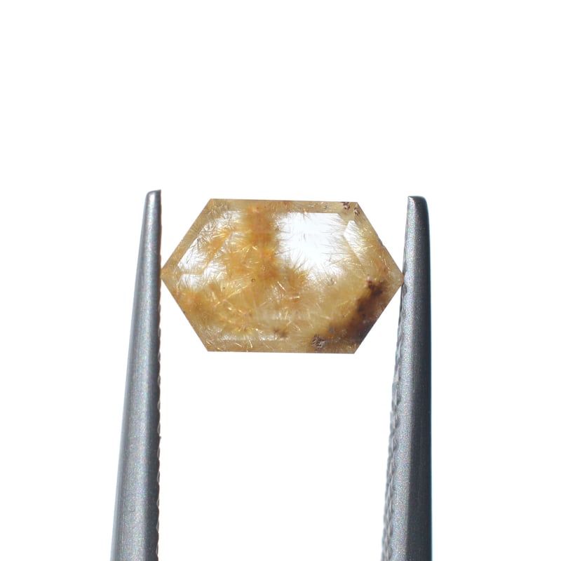 自社研磨】ルチルクォーツ Rutilated Quartz 044 | MARU