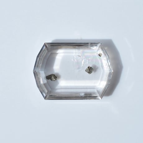 【自社研磨】マーカサイトインクォーツ Marcasite in Quartz 009