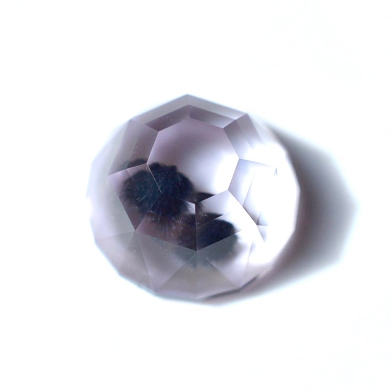 自社研磨】ロマネサイト/ホランダイトインアメシスト Romanechite