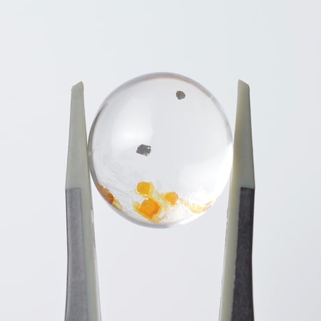 【自社研磨】マーカサイトインクォーツ Marcasite in Quartz 006