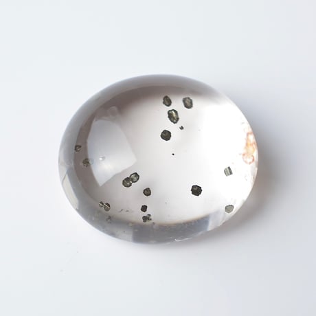 【自社研磨】マーカサイトインクォーツ Marcasite in Quartz 004