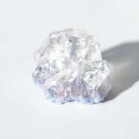 デュモルチェライトインクォーツ原石 Dumortierite in Quartz 019