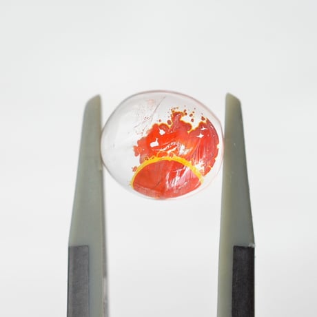 ライモナイトインクォーツ Limonite in Quartz N029
