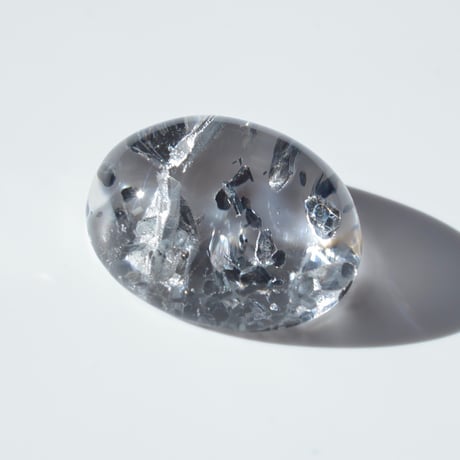 【自社研磨】イルメナイトインクォーツ Ilmenite in Quartz N001