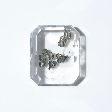 【自社研磨】マーカサイトインクォーツ Marcasite in Quartz 003