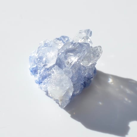 デュモルチェライトインクォーツ原石 Dumortierite in Quartz 021