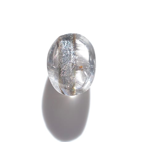 ブルッカイトインクォーツ Brookite in Quartz N008
