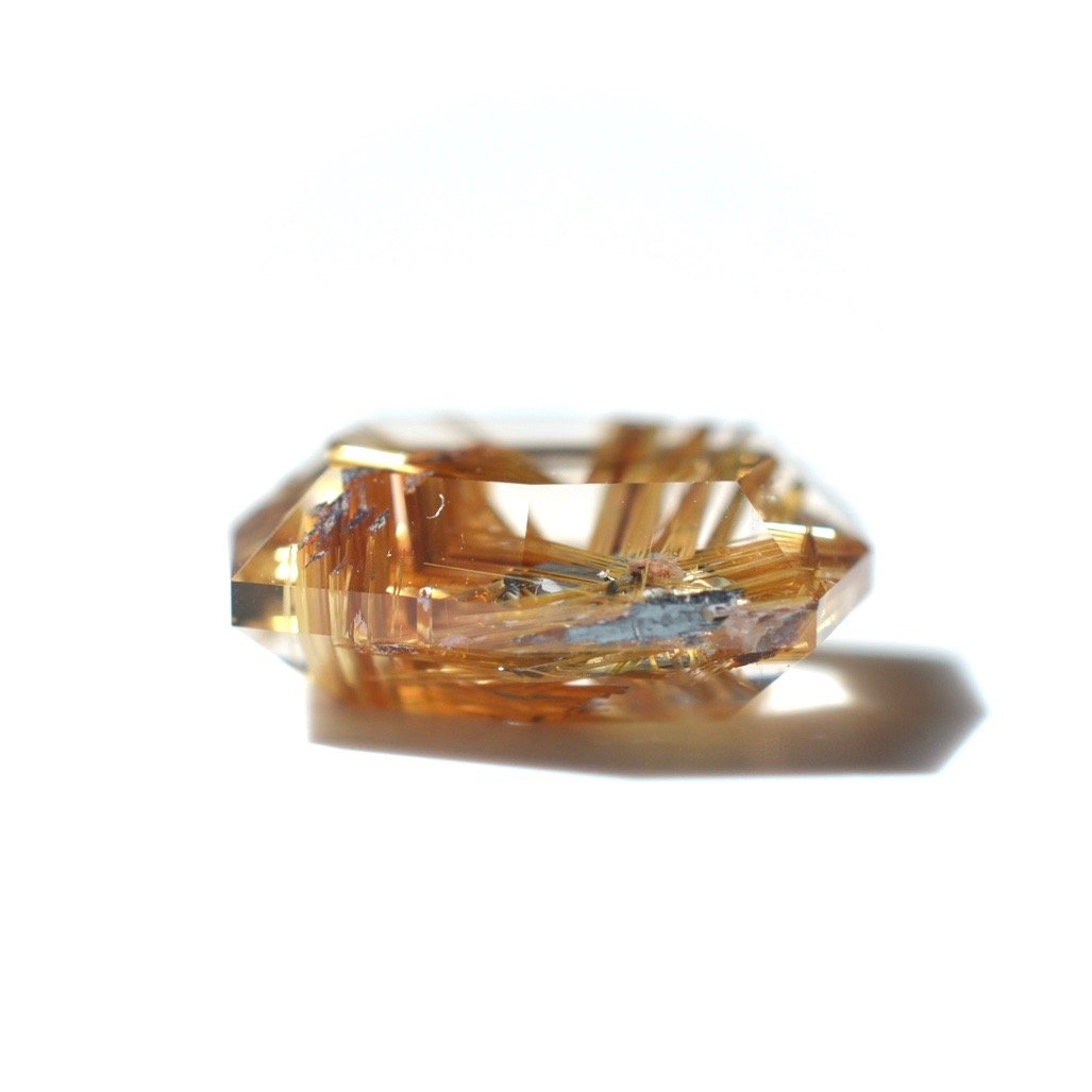 ルチルクォーツ 自社研磨】ルチルクォーツ Rutilated Quartz 028 | MARU