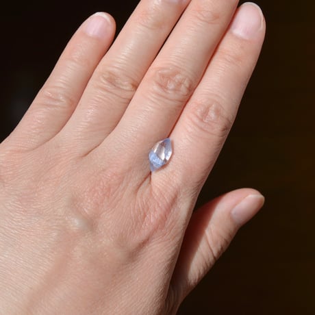 デュモルチェライトインクォーツ Dumortierite in Quartz N045
