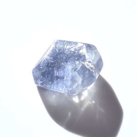 デュモルチェライトインクォーツ Dumortierite in Quartz N016