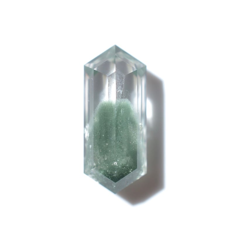 自社研磨】クローライトインクォーツ Chlorite in Quartz 001 | MARU