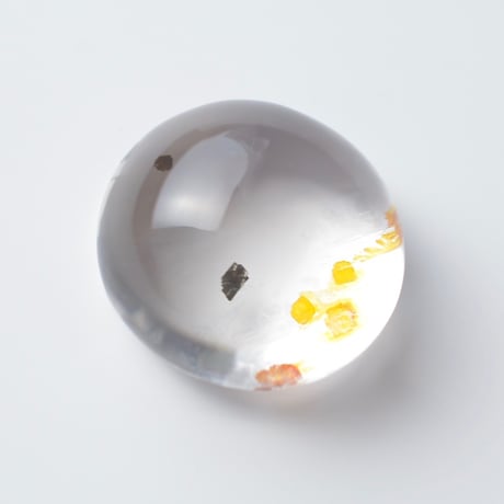 【自社研磨】マーカサイトインクォーツ Marcasite in Quartz 006