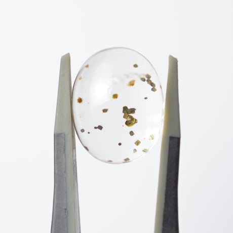 【自社研磨】マーカサイトインクォーツ Marcasite in Quartz 005