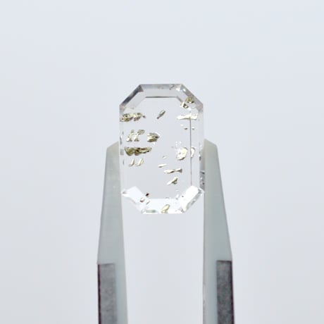 【自社研磨】パイライトインクォーツ Pyrite in Quartz 001