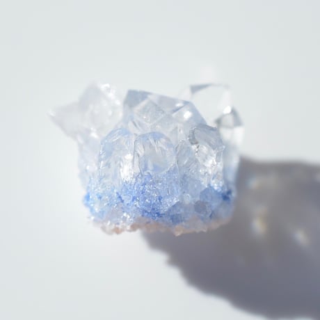 デュモルチェライトインクォーツ原石 Dumortierite in Quartz 030