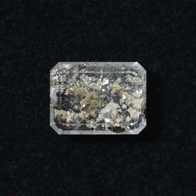 自社研磨】パイライトインクォーツ Pyrite in Quartz 004 | MARU