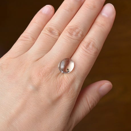 【自社研磨】マーカサイトインクォーツ Marcasite in Quartz 007