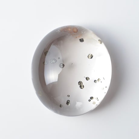 【自社研磨】マーカサイトインクォーツ Marcasite in Quartz 004