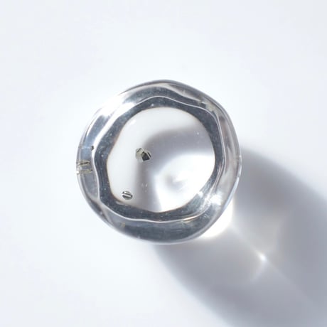 パイライトインクォーツ Pyrite in Quartz N004
