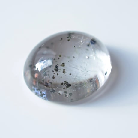 【自社研磨】クローライトインクォーツ Chlorite in Quartz 002