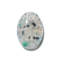 コッパークリソコラインカルセドニー Copper Chrysocolla in Chalcedony 007