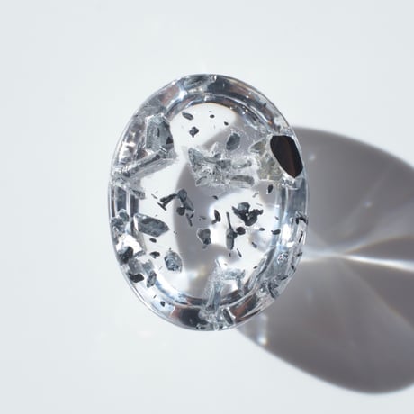 【自社研磨】イルメナイトインクォーツ Ilmenite in Quartz N001