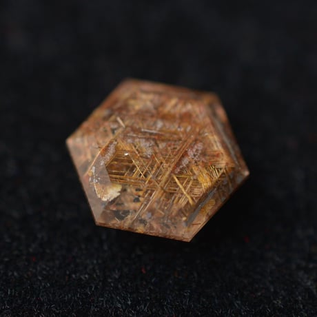【自社研磨】ルチルクォーツ Rutilated Quartz 025