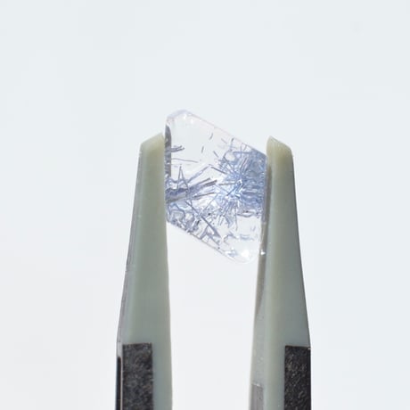 デュモルチェライトインクォーツ Dumortierite in Quartz N018