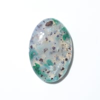 コッパークリソコラインカルセドニー Copper Chrysocolla in Chalcedony 008