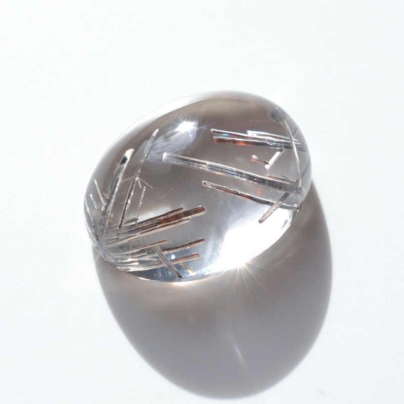 自社研磨】ルチルクォーツ Rutilated Quartz 036 | MARU