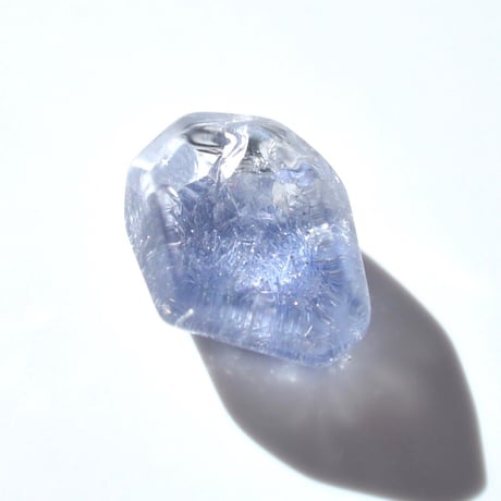デュモルチェライトインクォーツ Dumortierite in Quartz N016