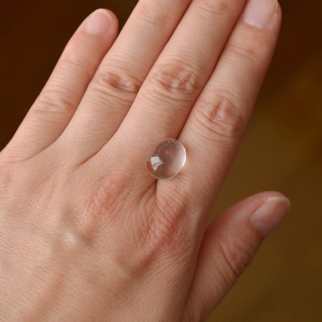 ライモナイトインクォーツ Limonite in Quartz N013
