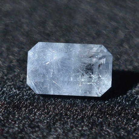 【自社研磨】デュモルチェライトインクォーツ Dumortierite in Quartz 010