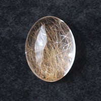 【自社研磨】アンフィボールインクォーツ Amphibole in Quartz 058