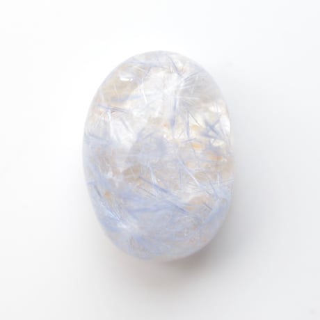 【自社研磨】デュモルチェライトインクォーツ Dumortierite in Quartz N050