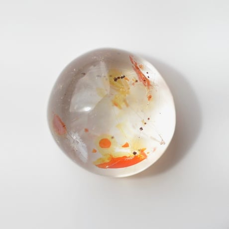 ライモナイトインクォーツ Limonite in Quartz N016
